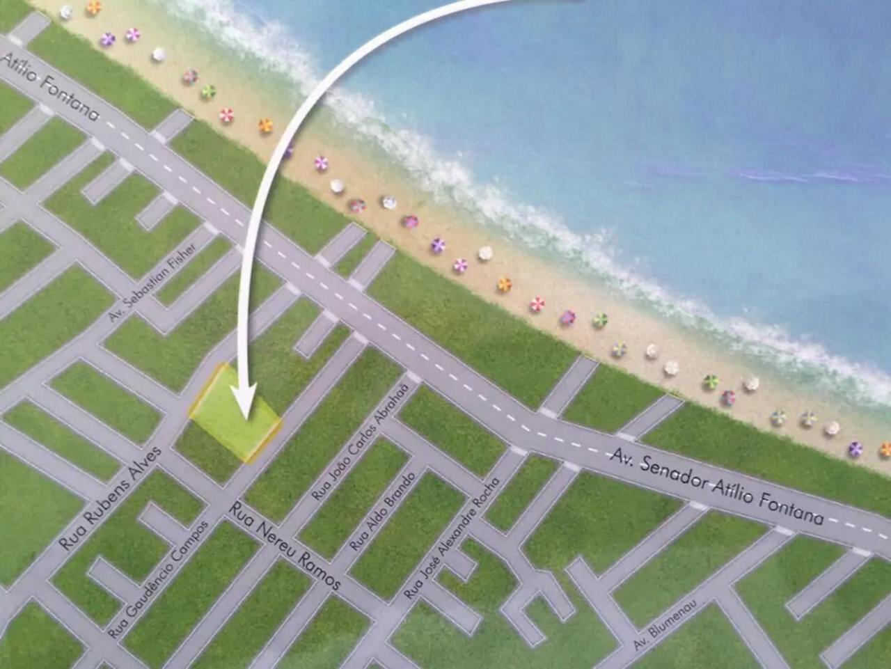 Lindo Apartamento 3 Dorm A 100M Da Praia De Pereque 포르토벨로 외부 사진